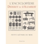 Encyclopédie Diderot Alembert, petits métiers du bois - OFFRE SPECIALE !