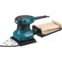 Ponceuse vibrante Makita BO4565, 200 W, patins 1/4 de feuille + delta