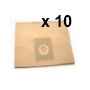 Filtre sac papier petit format double épaisseur pour aspirateur HM271 (paquet de 10)