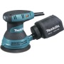 Ponceuse excentrique Makita BO5031K, Ø 125 mm, 300 W, électronique