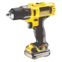 Perceuse visseuse Dewalt DCD710S2 : 10,8 V Li-Ion capacité mandrin 10 mm