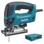 Scie sauteuse pendulaire électrique Makita 4350FCTK, 720W, livrée en systainer
