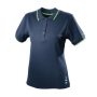 Polo bleu foncé femme Festool
