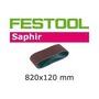 Bandes abrasives CMB 120 820x120-P80-SA/10 Festool 488082