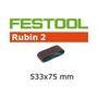 Bande abrasive L533X 75-P120 RU2/10 Festool 499159
