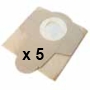 Filtre sac papier petit format (Lot de 5 pces) pour aspirateur LOASP201