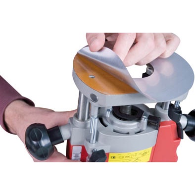 3 adhésifs protecteurs (Ø152, Al 50) pour semelles de défonceuses + notice